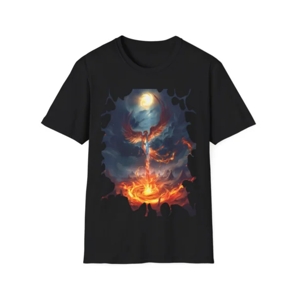 Freedom's Rise: A Phoenix for Veterans - Unisex Softstyle T-Shirt