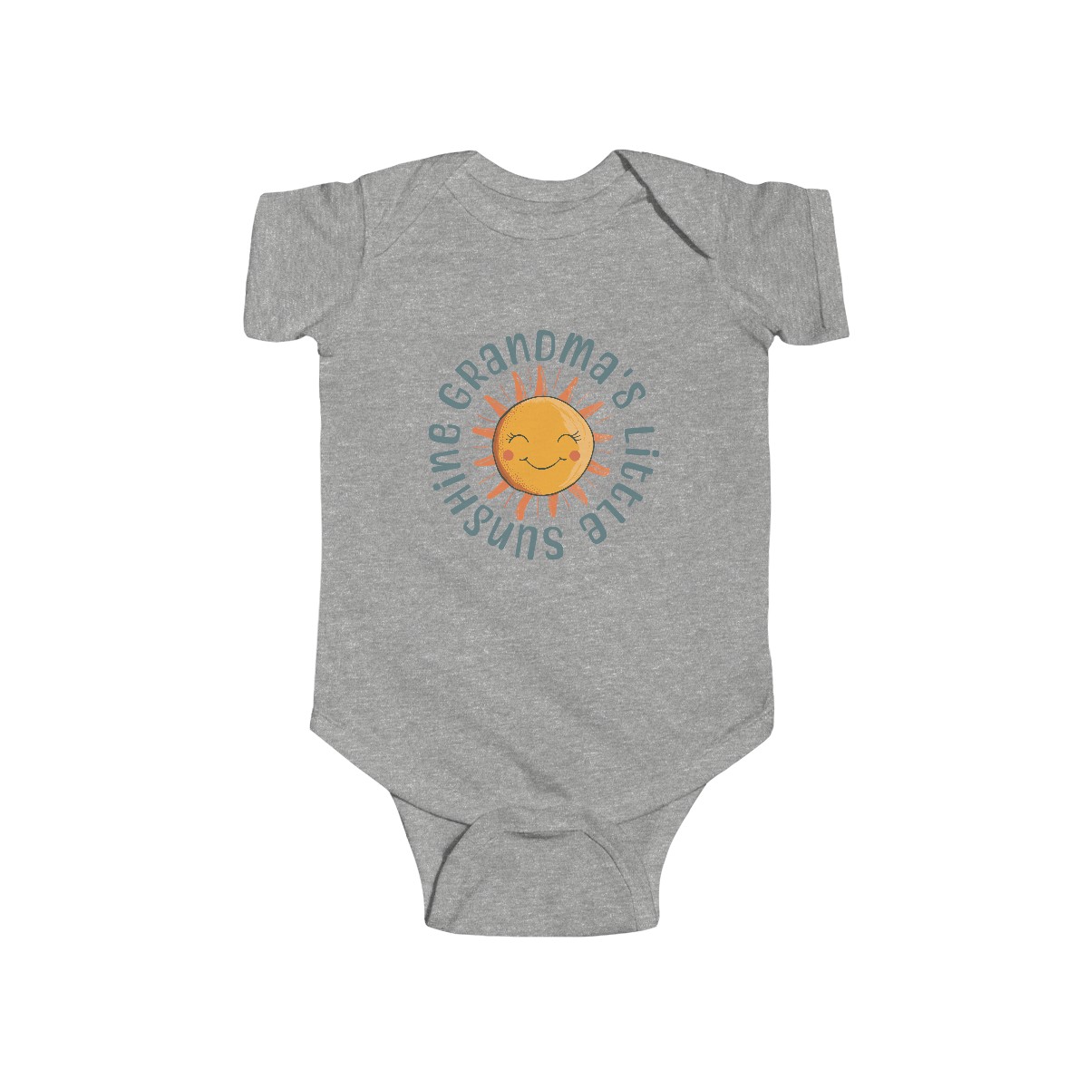 Grandma's Little Sunshine Baby Onesie - Image 3