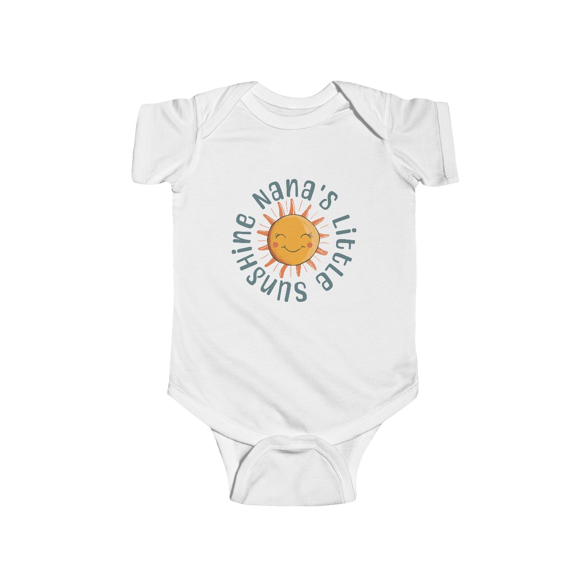 Nana's Little Sunshine Baby Onesie - Image 2