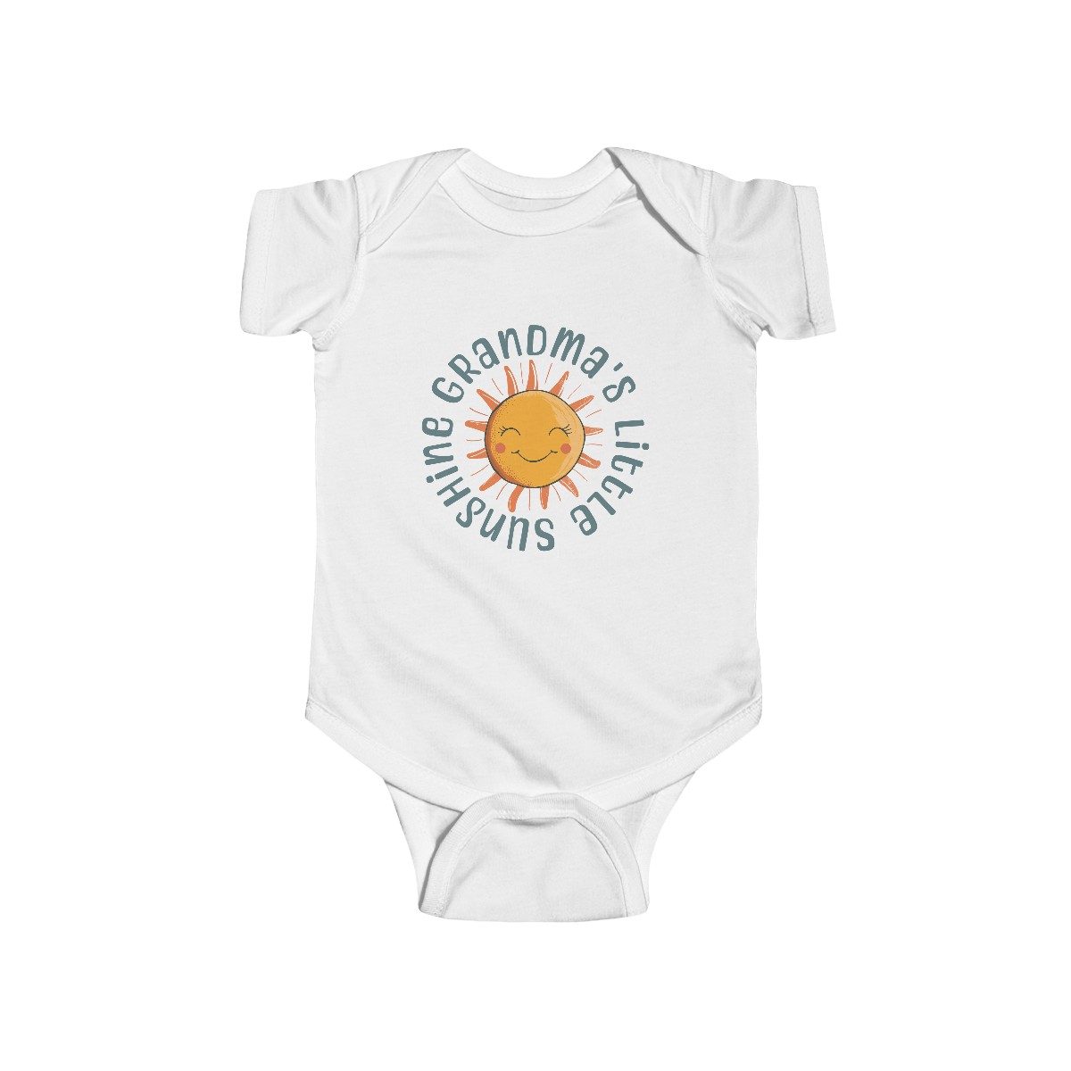 Grandma's Little Sunshine Baby Onesie - Image 2