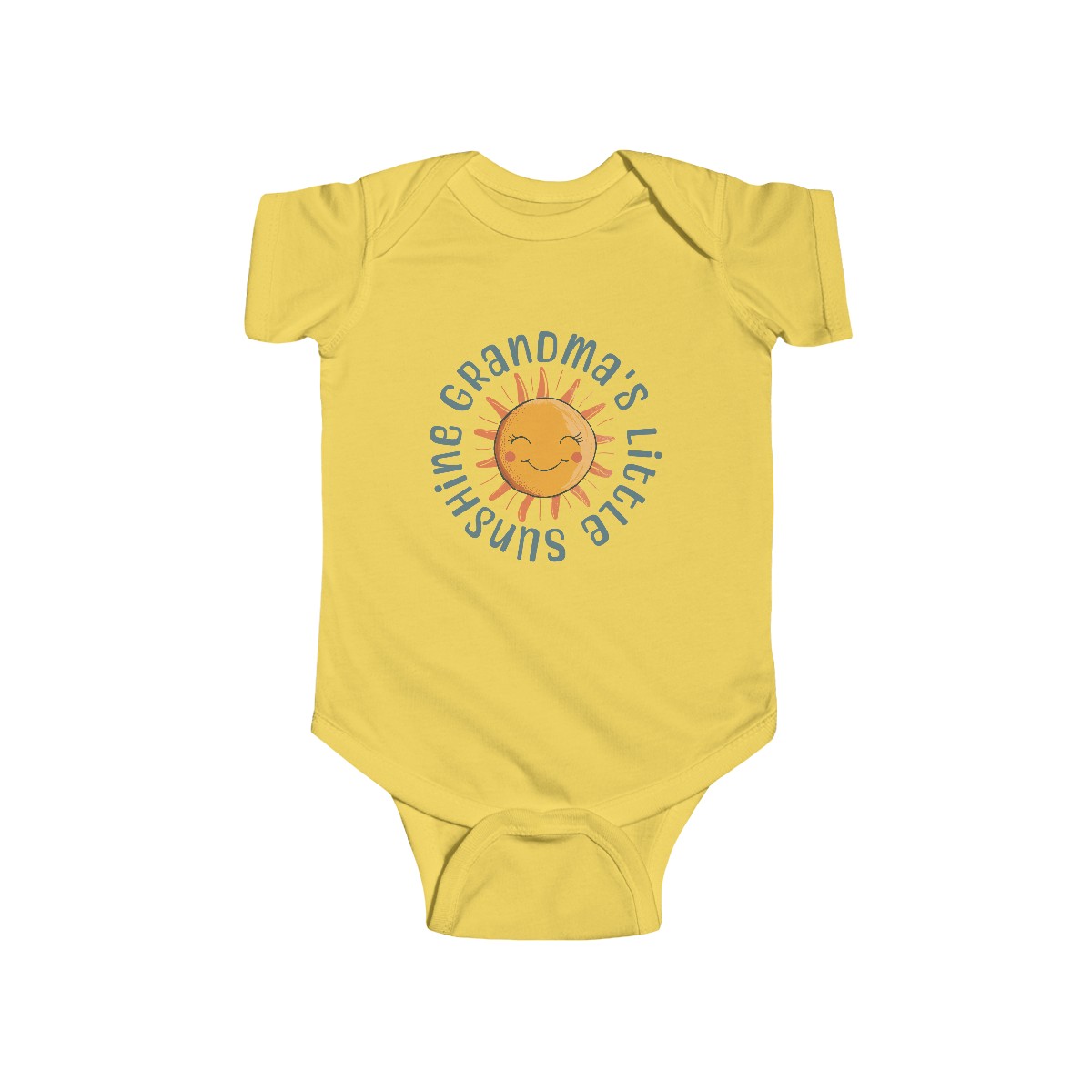 Grandma's Little Sunshine Baby Onesie