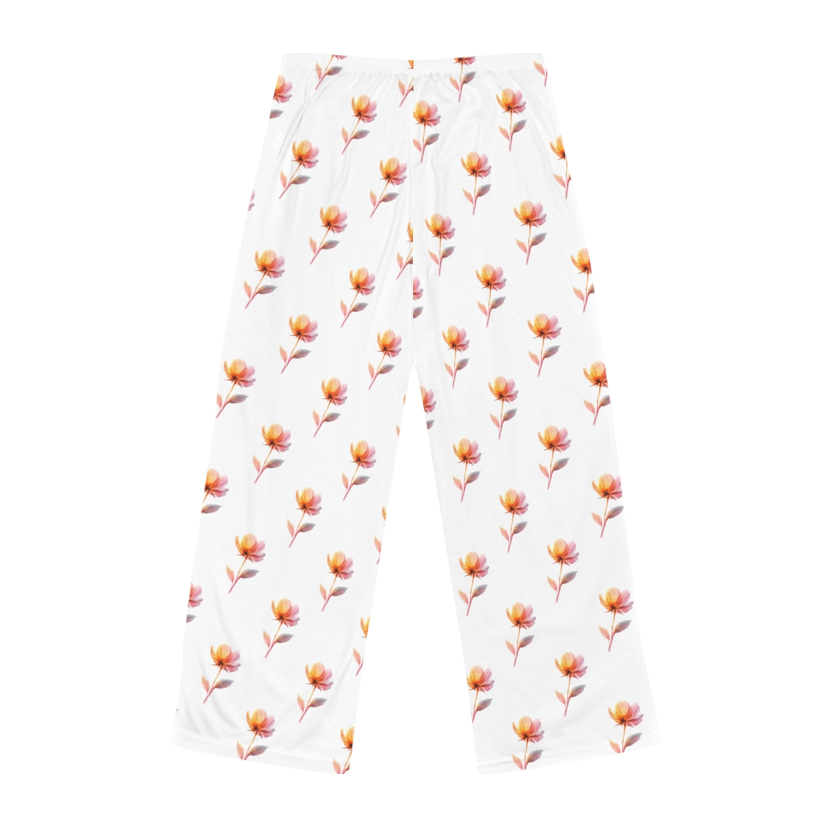 Blooming Rose: Watercolor Pajama Pants - Image 3