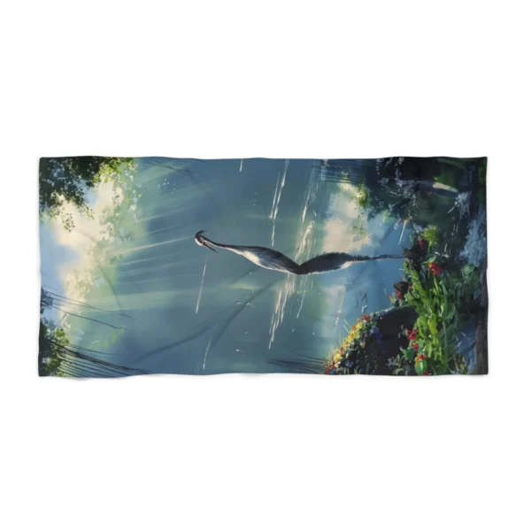Reflected Majesty Beach Towel
