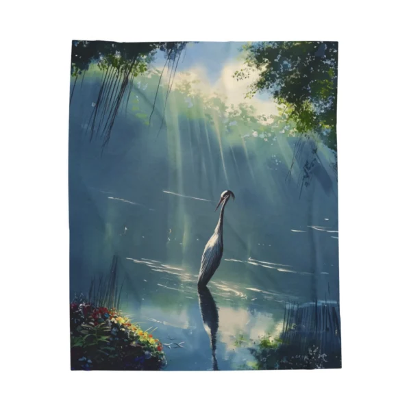Reflected Majesty Velveteen Plush Blanket