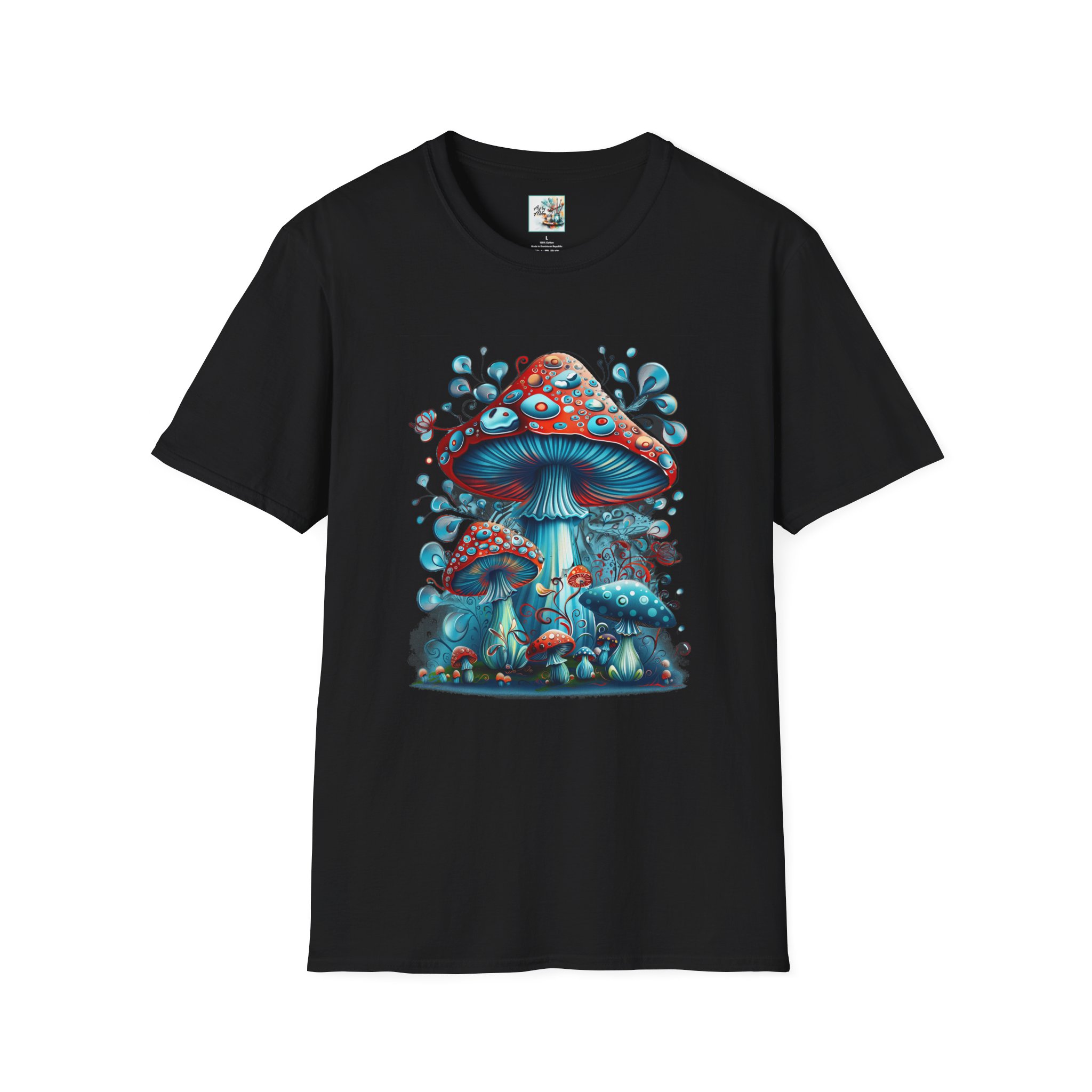 Magic Mushroom Medley - Unisex Softstyle T-Shirt