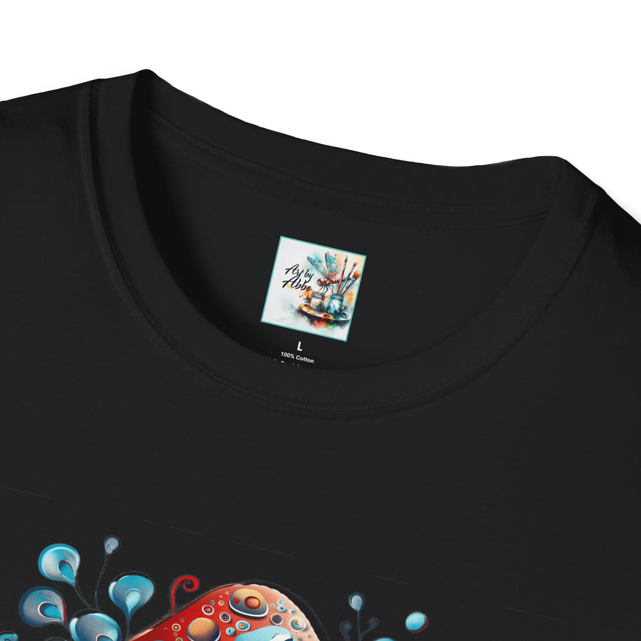 Magic Mushroom Medley - Unisex Softstyle T-Shirt - Image 3