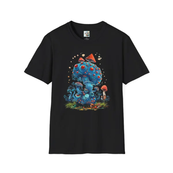 Psychedelic Mushroom Magic - Unisex Softstyle T-Shirt
