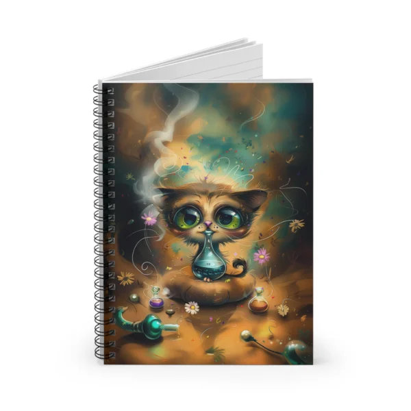 Brew Up Inspiration: Magical Cat Notebook