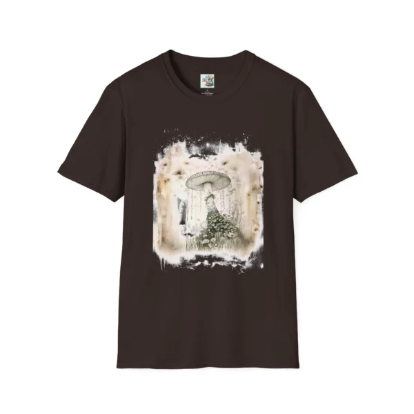 Enchanted Mushroom Garden - Unisex Softstyle T-Shirt