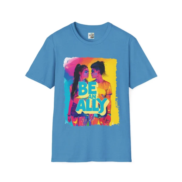 Hand in Hand: A Pop Art Ally Unisex Tee