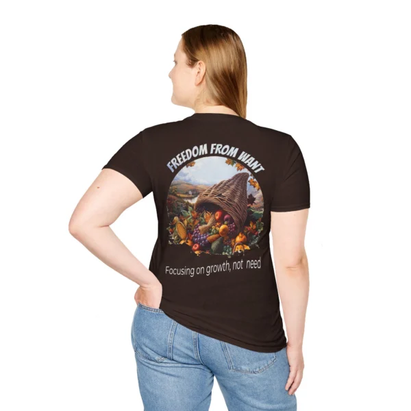 Freedom From Want - Abundance for all Unisex Softstyle T-Shirt