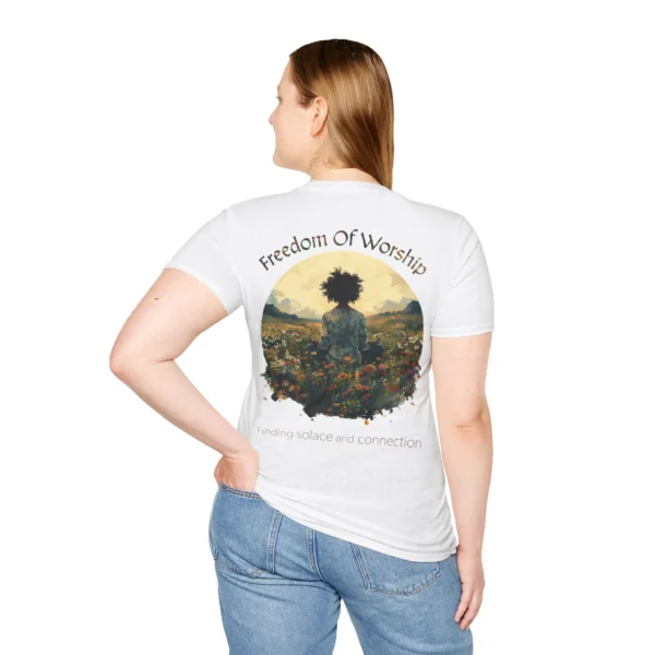 Freedom Of Worship - Many Paths, One Spirit Unisex Softstyle T-Shirt