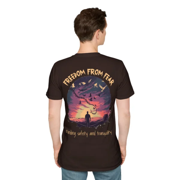 Freedom From Fear - Live in Peace Unisex Softstyle T-Shirt