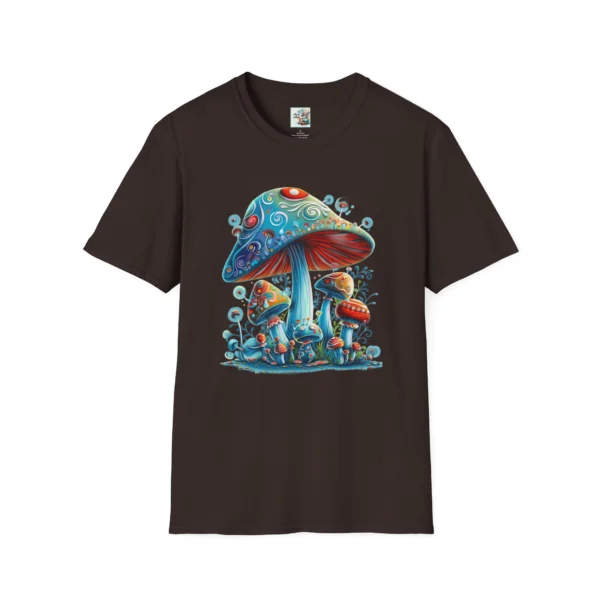 Whimsical Mushroom Wonderland - Unisex Softstyle T-Shirt