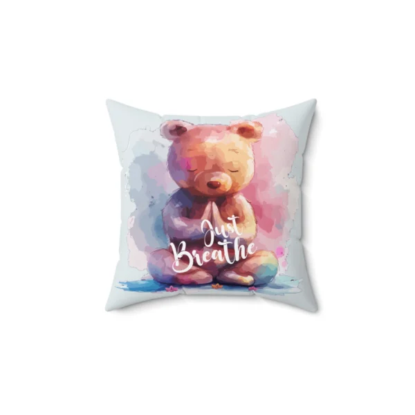 Zen Bear Serenity Pillow