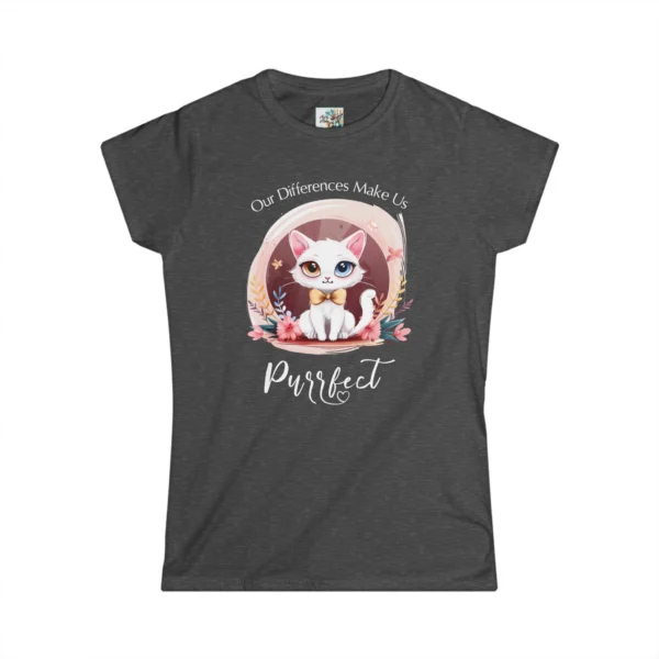 Our Differences Make Us Purrfect Softstyle Tee