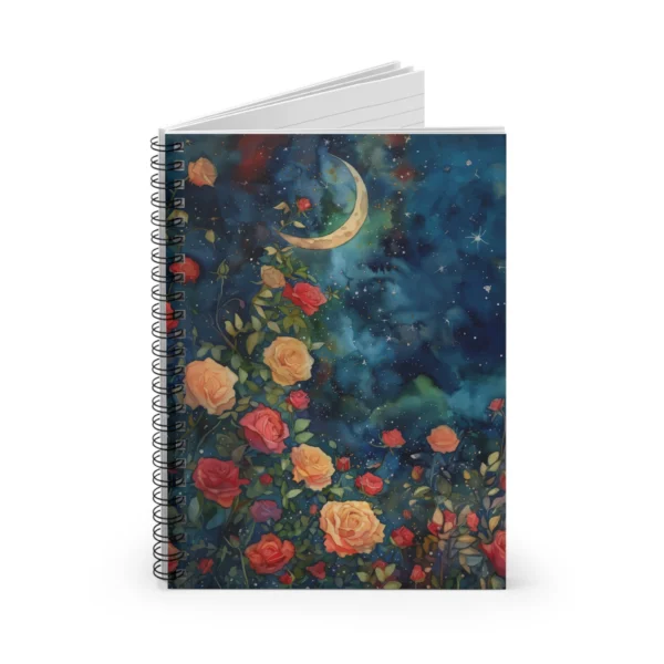 Serene Bouquet Spiral Notebook