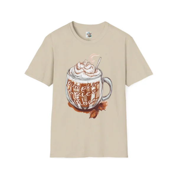 Cozy Pumpkin Spice Vibes - Unisex Softstyle T-Shirt
