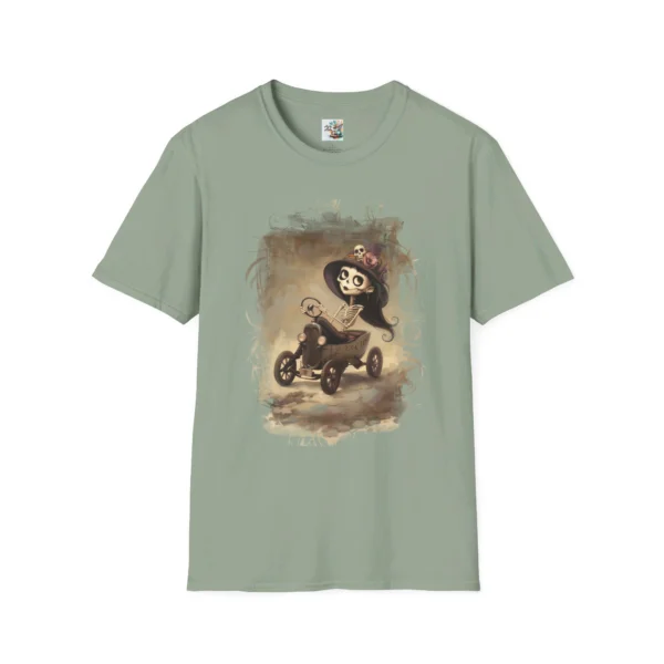 Witch on Wheels - Unisex Softstyle T-Shirt