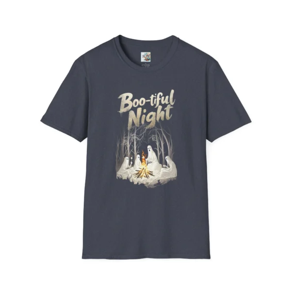 Boo-tiful Night Spooky Halloween - Unisex Softstyle T-Shirt