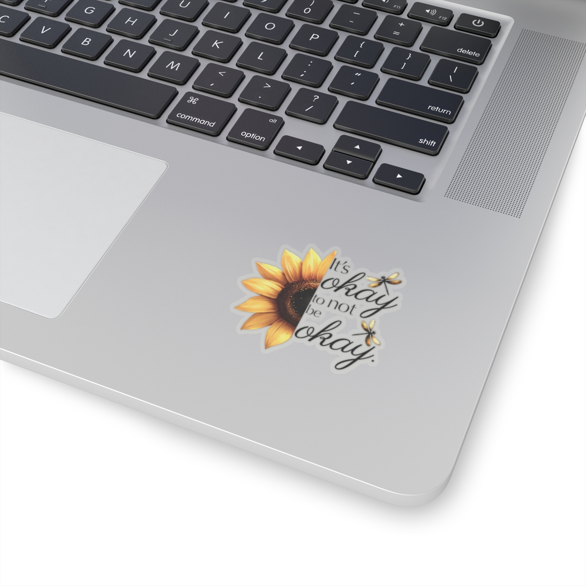 It's Okay to Not Be Okay Sunflower - Kiss-Cut Stickers - Image 2