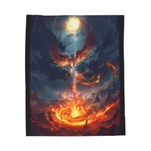 Rise Up with FPR ~ Velveteen Plush Blanket