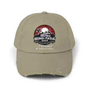 Rock the Ranch, Support Freedoms Purchase: Donation Hat in Light Olive - supplier mockup